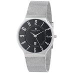 Charles-Hubert, Paris Men's 3948-B Premium Collection Black Dial Watch