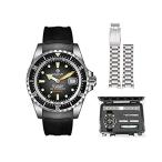 Enriva Men's 1000 Meter Professional Diving Watch with DIY Change The Band