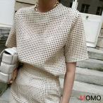 ワッフルスーツセットアップツーピー...