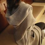 ニットアウターカーディガンコート厚...