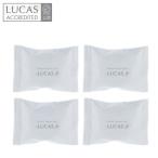 ショッピングエプソムソルト LUCAS ハーバル エプソムソルト4個入り【ホワイトセージ＆水晶由来ケイ素配合　浄化用入浴剤】ルカスのホワイトセージ入浴剤