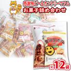 【12袋セット】お菓子 詰め合わせ プチ袋ギフト 感謝柿ピーとカントリーマアム(バニラ)セット 袋詰め さんきゅーマーチ (omtmb9227) 販促品 粗品 ノベルティ