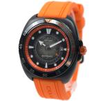 並行輸入品 コーチ 腕時計 メンズ 自動巻き 日付カレンダー オレンジ ブラック COACH CHARTER 14602716