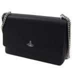 並行輸入品 ヴィヴィアンウエストウッド ショルダーバッグ 肩掛け ブラック SM FLAP CLUTCH  Vivienne Westwood 41020025-L002Z-N401