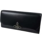 ヴィヴィアンウエストウッド 長財布 レディース 小銭入れ レザー ブラック シルバー JORDAN CREDIT CARD WALLET BLACK Vivienne Westwood 51040068-42096-N401