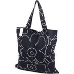 マリメッコ バッグ トートバッグ エコバッグ 花柄 ウニッコ ブラック×ホワイト PIENI UNIKKO TOTE BAG marimekko 073399-911