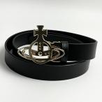 並行輸入品  訳ありアウトレット/付属品(タグのみ)  ヴィヴィアン ウエストウッド ベルト ブラック ゴールド メンズ Vivienne Westwood 82010035-41191-N407