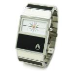 NIXON ニクソン レディース腕時計 THE CHALET シャーレ ブラック×ホワイト レディースウォッチ 女性用 A575005 A575-005 S