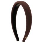 並行輸入品 アレクサンドル ドゥ パリ カチューシャ ALEXANDRE DE PARIS レディース THB 20149 25 H 1850 3 サテン ブラウン ヘアバンド 髪留め