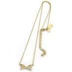 Kate Spade ケイトスペード SKINNY MINI Pave Mini Bow Pendant リボンモチーフ パヴェ・クリスタル ネックレス/ペンダント WBRU5371-921