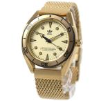 並行輸入品 アディダス 腕時計 adidas メンズ EDITION TWO メッシュベルト 回転ベゼル ゴールド AOFH22004