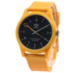 並行輸入品 [訳ありアウトレット(裏蓋にキズ)] アディダス 腕時計 ソーラー ユニセックス メンズ レディース イエロー 軽量 adidas PROJECT ONE AOST22558