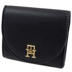 並行輸入品 トミーヒルフィガー 財布 小銭入れ付 レディース ブラック TOMMY HILFIGER AW0AW13627BDS