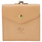 並行輸入品 イルビゾンテ 財布 IL BISONTE Natural がま口小銭入れ付 二つ折り財布 C0423P120 SMW011 PV0005 NA106B