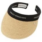 ヘレンカミンスキー サンバイザー HELEN KAMINSKI レディース Marina Natural/Black Logo マリーナ ロゴ UPF50+ ラフィア製ハット 帽子