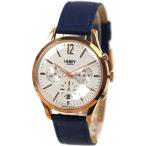 ショッピング文字盤カラー 並行輸入品 [アウトレット箱] ヘンリーロンドン 腕時計 メンズ レディース クロノグラフ 日付カレンダー HENRY LONDON ローズゴールド HL39-CS-0442-TT