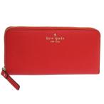 並行輸入品 訳ありアウトレット ケイトスペード ニューヨーク レディース 財布 長財布 アウトレット レザー レッド PWRU1801-635