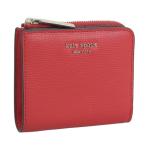 並行輸入品 ケイトスペード ニューヨーク 二つ折り財布 L字ファスナー レディース レッド アウトレット kate spade new york pwru7250-611