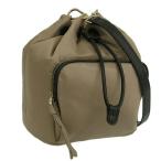 並行輸入品 フルラ ショルダーバッグ レディース カーキ アウトレット FURLA GAIA MINI BUCKET BAG we00653bx3172yu500