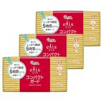 ショッピングナプキン エリス コンパクトガード 羽なし 17cm 108枚(36枚×3個) 軽い日用 ナプキン まとめ買い