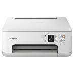 キヤノン Canon プリンター A4インクジェット複合機 PIXUS TS7530 ホワイト 2021年モデル テレワーク向け 5色・独立型・