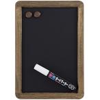 レイメイ藤井 黒板 ブラックボード A4 アンティーク つや消し加工 マーカー付き ナチュラル LNB185