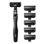 AUGER 5 листов лезвие kami санки combo упаковка держатель + бритва 6 шт есть (. печать (Kai Corporation) AUGER ( бур )...