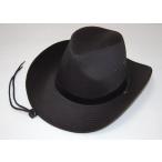 コットン テンガロン ウエスタンハット ブラック