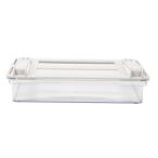 リバティーコーポレーション 冷蔵庫 収納 ケース 棚下 吊り下げ トレー 引き出し L ワームグレー LD-323 StyleStorage