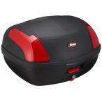 バイクパーツセンター リアボックス48L ブラック/レッド トップケース 907905