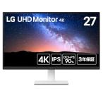 【新品・未使用】LG 27インチ4Kモニター 27US500-W 高画質 LG モニター ディスプレイ 27US500-W 27インチ/4K (3840×2160) IPS/約