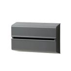 ideaco(イデアコ) 壁に取り付け可能 ペーパー タオル / ティッシュ ホルダー アッシュグレー WALL PT (ウォールピーティー)