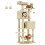 FEANDREA башня для кошки кошка tower тонкий большой кошка много голова .... класть компактный гамак имеется коготь .. движение нехватка аннулирование высота 155CM