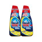 まとめ買いフィニッシュ 食洗機 洗剤 ジェル スパークリングレモン 650ml ×2本