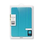 MSソリューションズ iPad 2017 10.5inch 専用背面クリアフラップケース Clear Note ブルー LEPLUS LP-IPP9LCBL