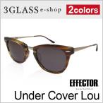 メガネ サングラス 眼鏡 EFFECTOR エフェクター Under Cover Lou アンダーカバーロー 2カラー48mm メンズ