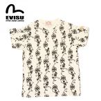 EVISU JEANS USED T SHIRTS エヴィスジーンズ Ｔシャツ スカル 全プリント 限定 古着 ユーズド