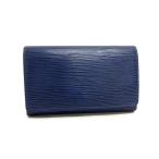 美品 LOUIS VUITTON ルイ ヴィトン 二つ折り財布 エピ ポルトフォイユ トレゾール M6350G モー【本物保証】