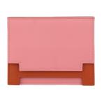 新品未使用展示品 エルメス ミュルチプリ カードケース ヴォースイフト ピンク系 ブラウン系 名刺入れ パスケース 【本物保証】