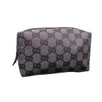 ショッピングファッションセール対象商品 グッチ ポーチ GGキャンバス キャンバス レザー 29595 ベージュ ブラウン【本物保証】