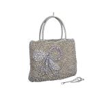 ショッピングファッションセール対象商品 アンテプリマ ハンドバッグ ワイヤーバッグ PVCワイヤー - 2WAY ラインストーン フェイクパール リボン【本物保証】