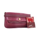  Cartier клатч Must линия кожа - Gold металлические принадлежности бордо серия ручная сумочка ручная сумочка [ подлинный товар гарантия ]