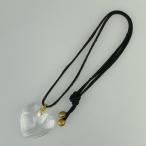 バカラ ネックレス クリスタルガラス - ハート クリア ジュエリー ペンダント ブランド 小物 ラグジュアリー【本物保証】