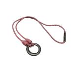 ショッピングボッテガ ボッテガヴェネタ ネックレス レザー SV925 - ピンク ジュエリー ペンダント ブランド 小物【本物保証】