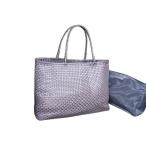 ショッピングアンテプリマ アンテプリマ トートバッグ イントレッチオ ワイヤーバッグ PVCワイヤー - ピンク シルバー ハンドバッグ【本物保証】