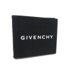 ショッピングファッションセール対象商品 ジバンシィ 財布 - ラバー - ロゴ 二つ折り 財布 ブラック 折財布 カード入れ 札入れ 人気 ブランド【本物保証】
