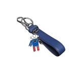 プラダ バッグチャーム - サフィアーノレザー - ロボット ブルー バッグチャーム アクセサリー ブランド 高級【本物保証】