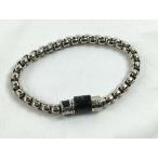 ショッピングファッションセール対象商品 ルイヴィトン ブレスレット ブレスレット・チェーン モノグラム・エクリプス メタル M62592 シルバー【本物保証】