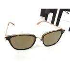 ボッテガヴェネタ サングラス - メタル BV0261SK ミラーレンズ べっ甲調 ブラウン クリアゴールド【本物保証】