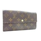 ショッピングファッションセール対象商品 ルイヴィトン 財布 モノグラム ポシェット ポルトモネ クレディ PVC レザー M61725 二つ折り 長財布【本物保証】